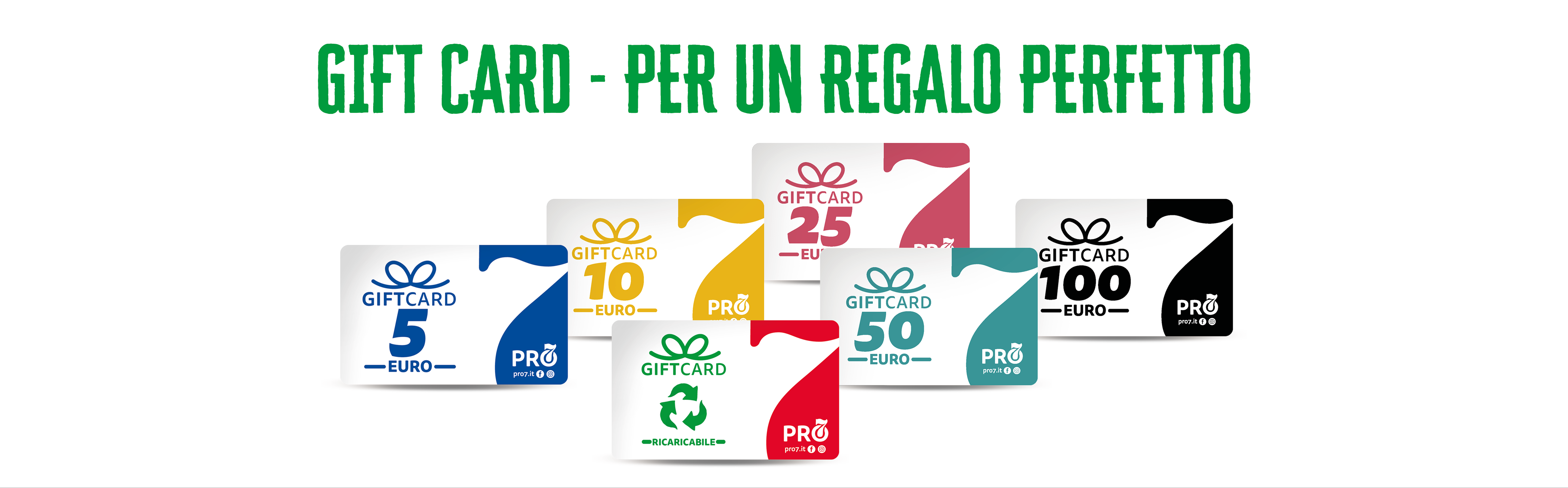 Gift card - per un regalo perfetto